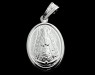 Medalla plata de ley Virgen del RocÃ­o_2 cm largo x 1.2 cm ancho_9,50 _